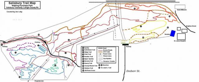 Salisbury Trail Map